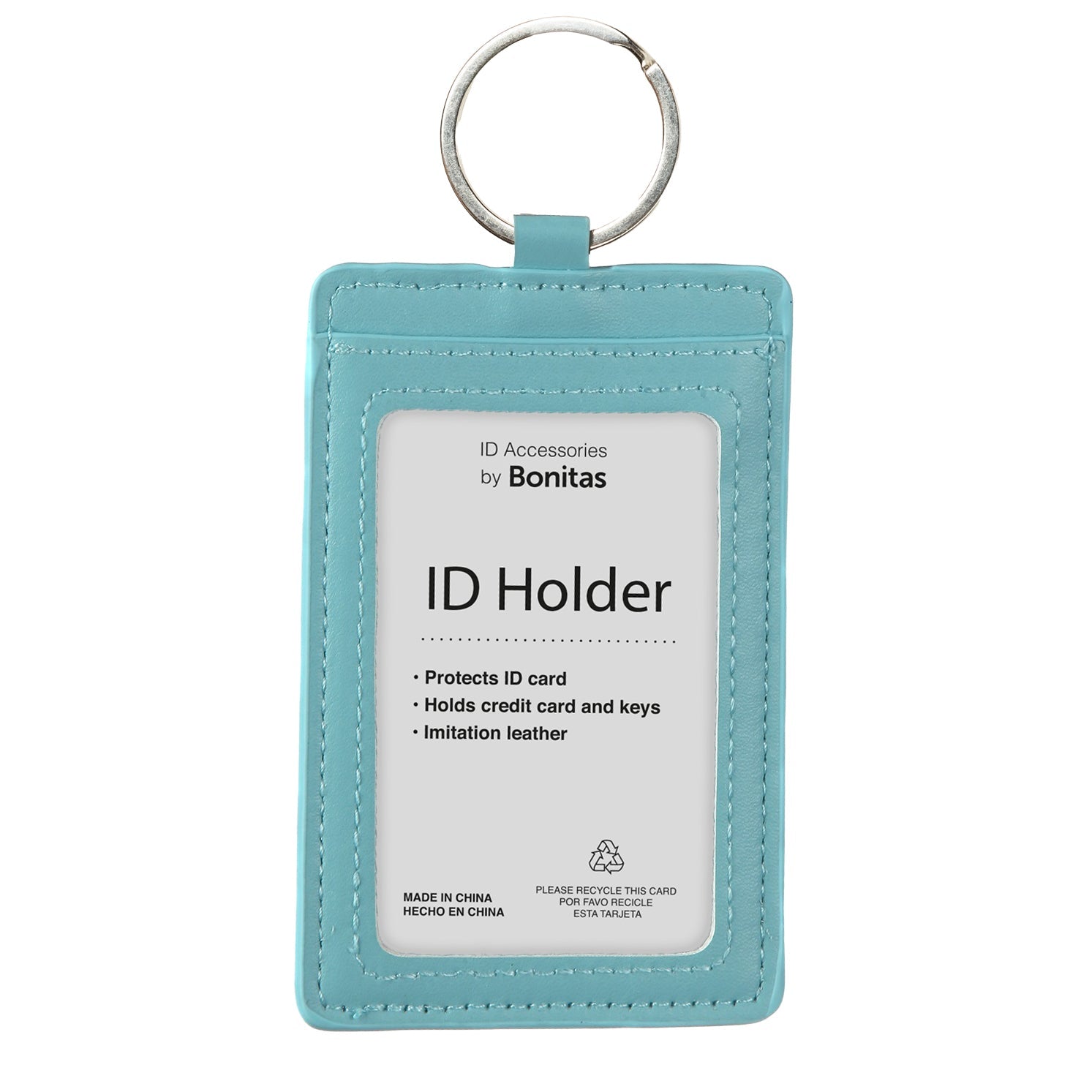 Light Blue ID Pocket