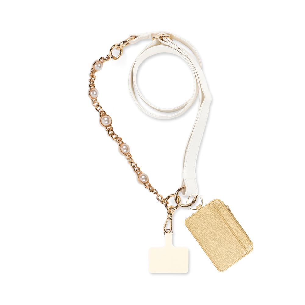 Ivory Crossbody with detachable Amelia Wristlet