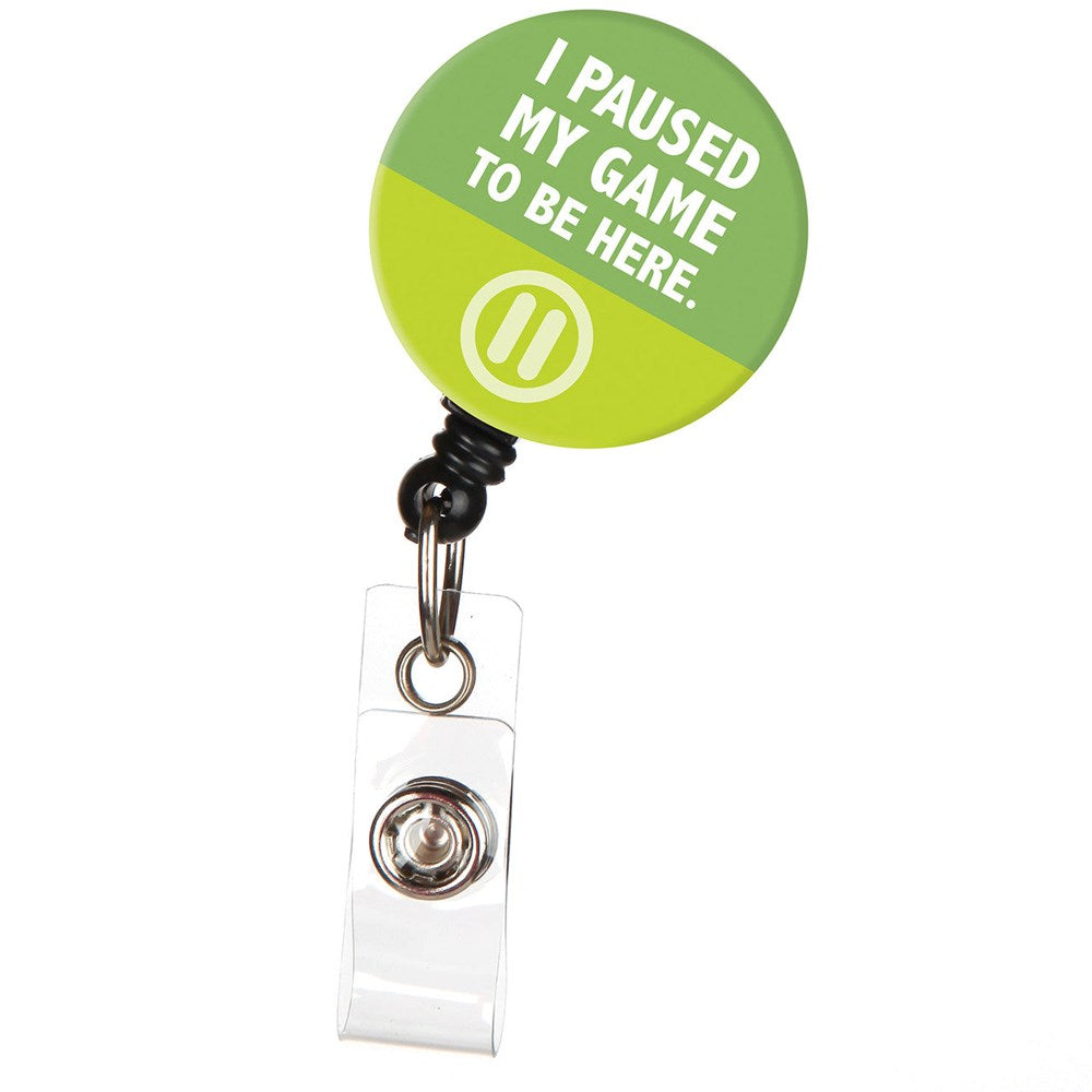Game Paused Badge Reel