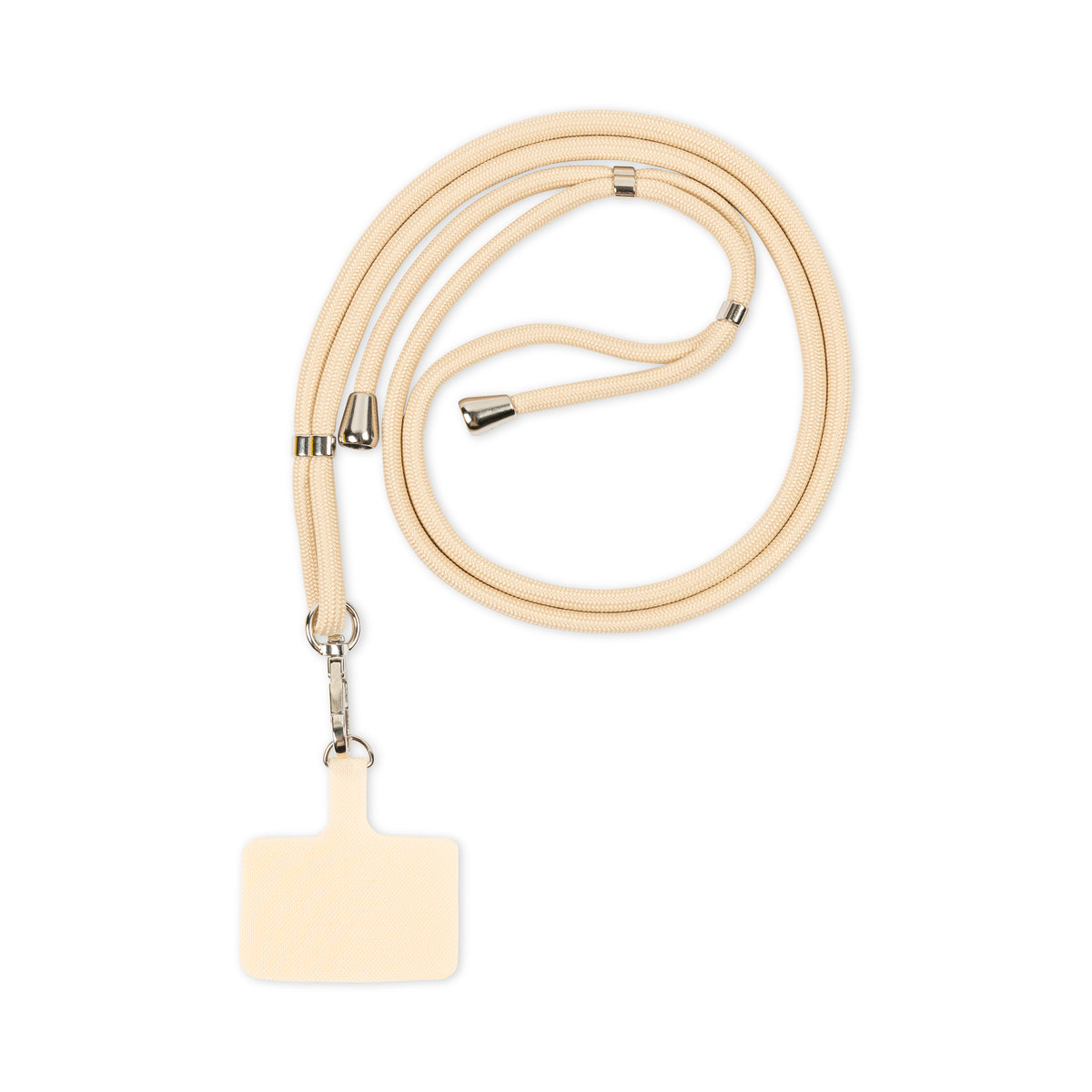 Beige Crossbody Phone Holder