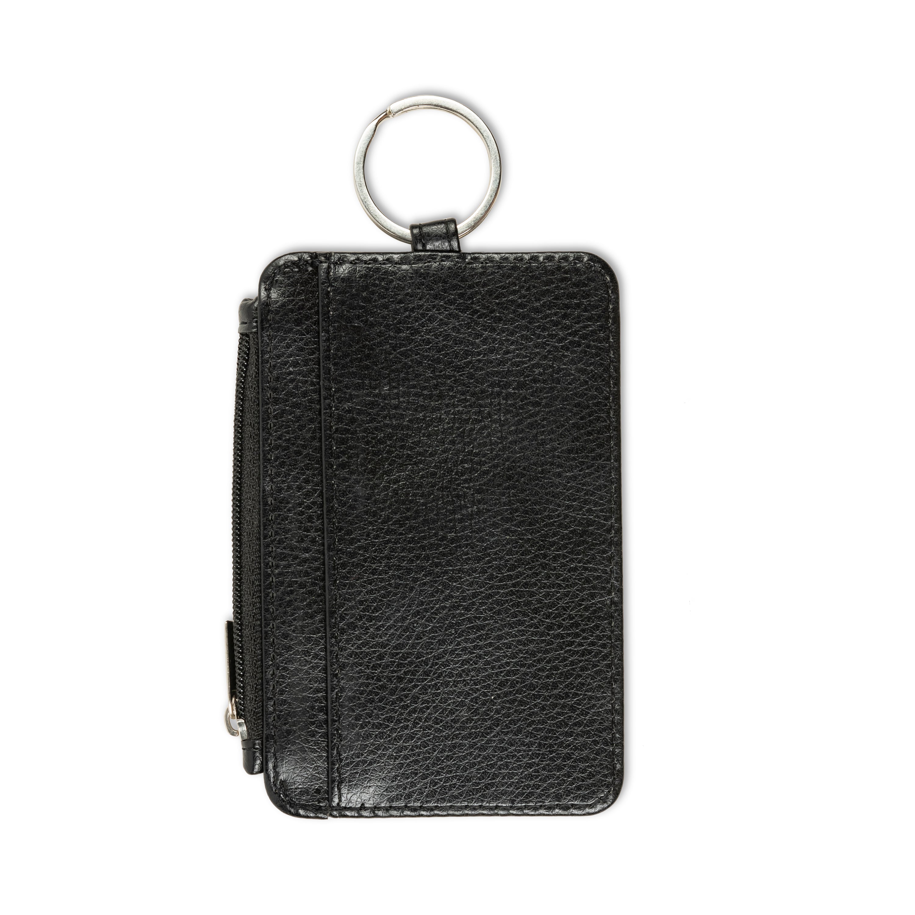 Black Zipper Wallet