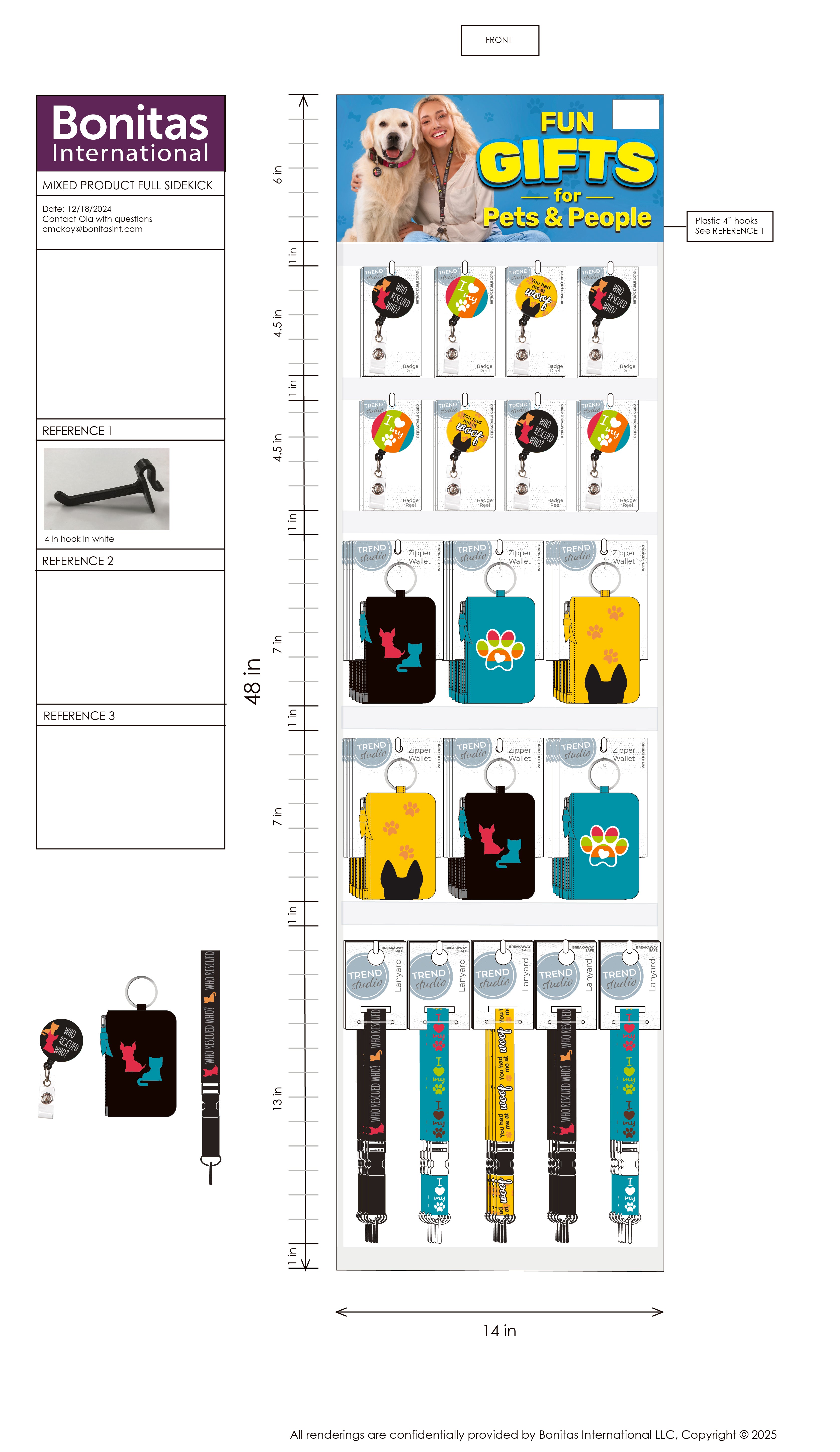 Fully Merchandised SIDEKICK - Pet Lover Essentials