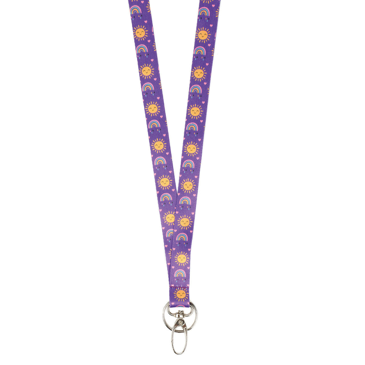 Sunny Smiles Ribbon Lanyard