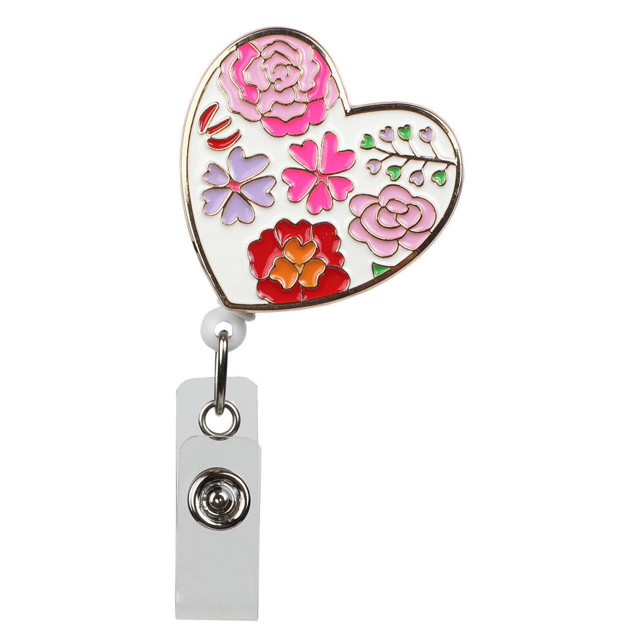 Freesia Badge Reel