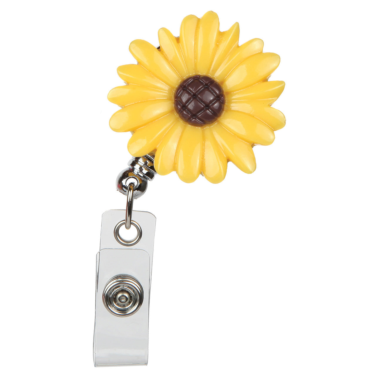 Sunflower Retractable Badge Reel