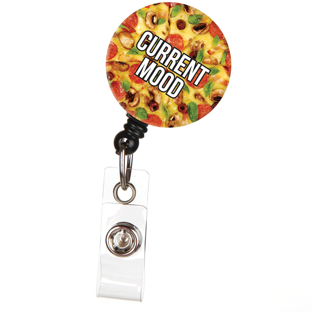 Current Mood Pizza Badge Reel