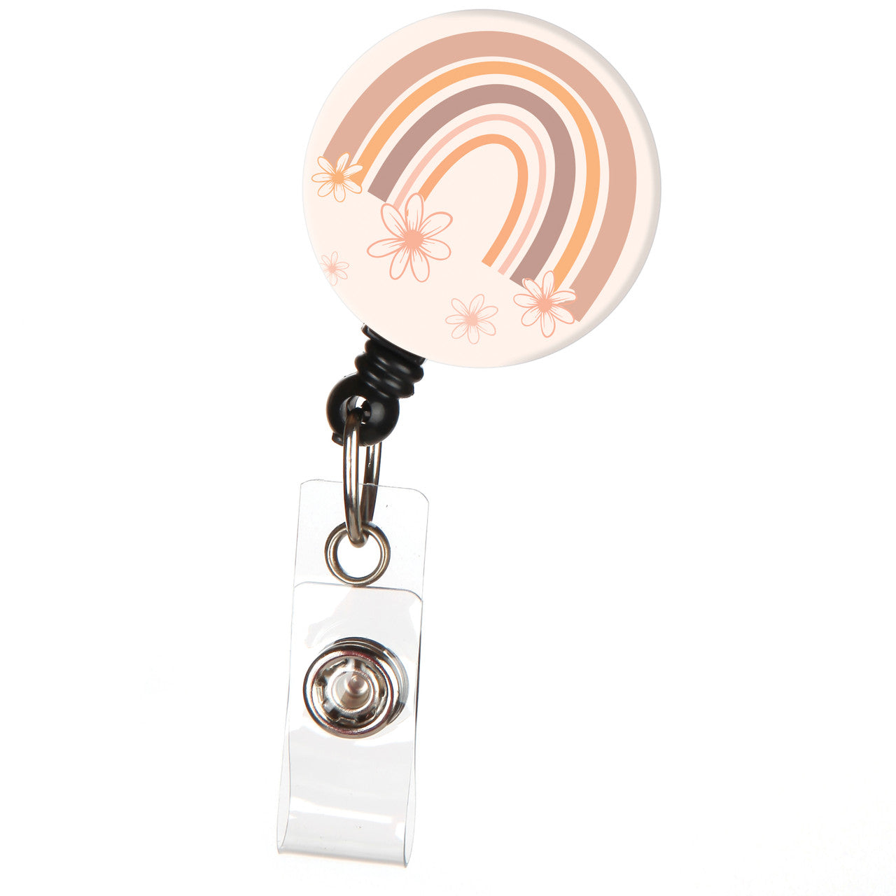 Vintage Rainbow Badge Reel