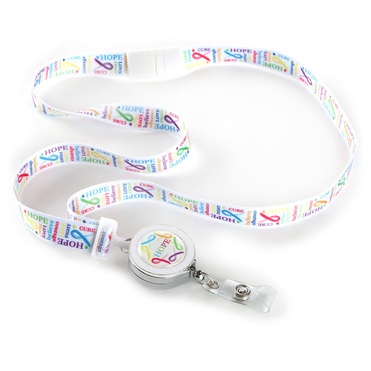 Love Ribbon Lanyard