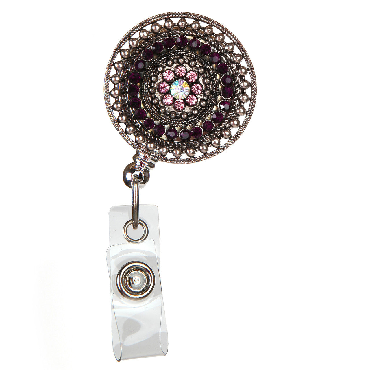 Razzle Dazzle-Purple Fashion Badge Reel
