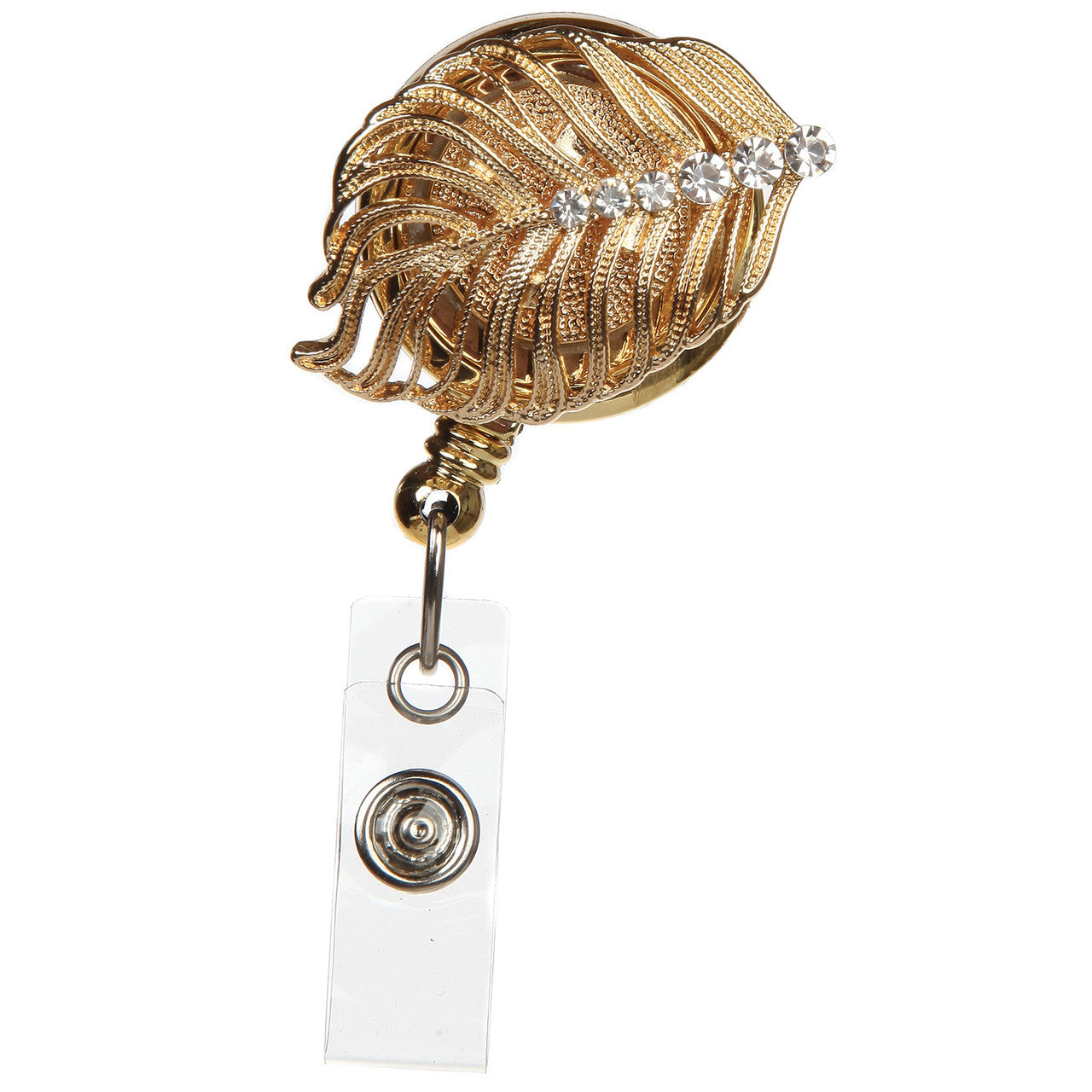 Gold Leaf Badge Reel