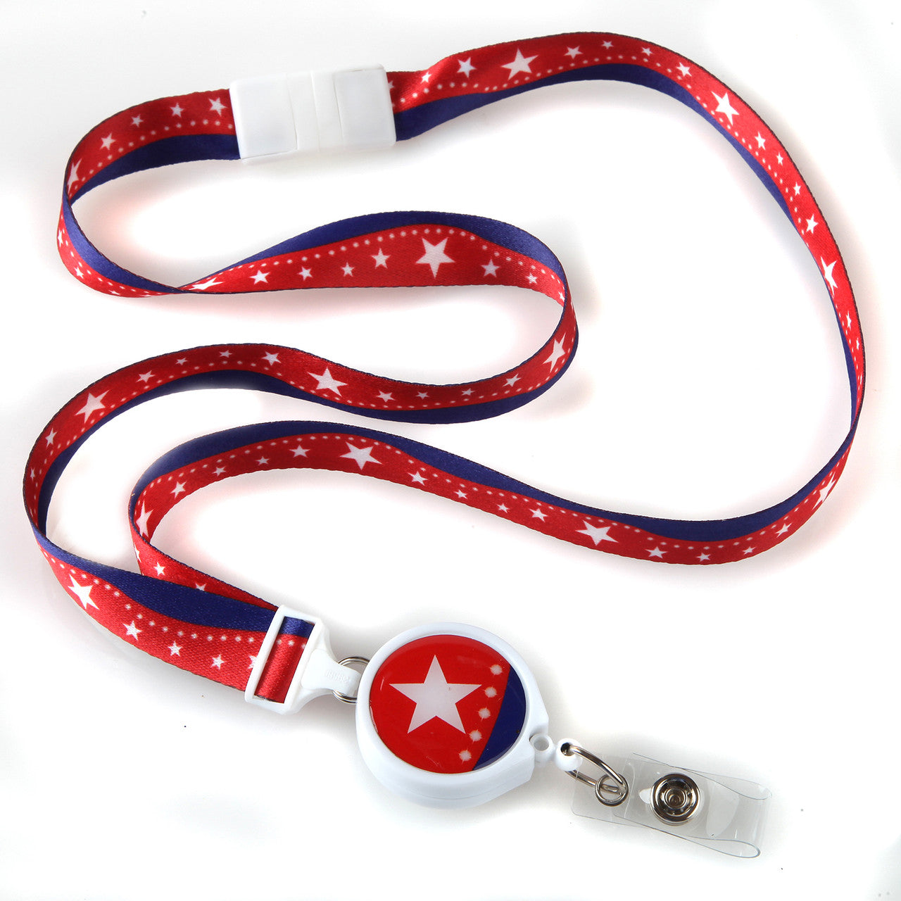 Stars Ribbon Lanyard