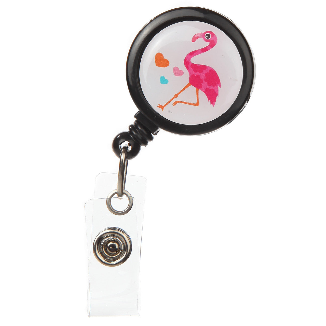 Flamingo Badge Reel