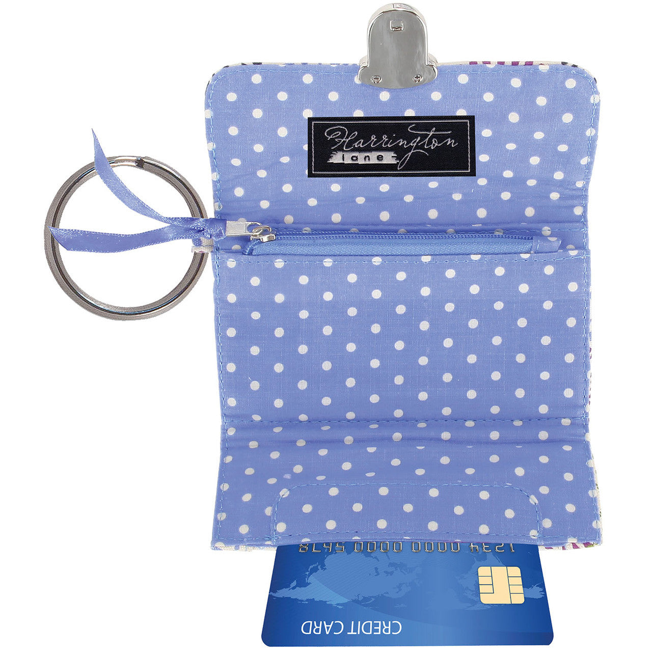 Citrus Quilted Clutch Wallet