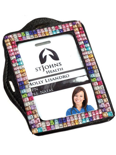 Multi Color Bling ID Pocket