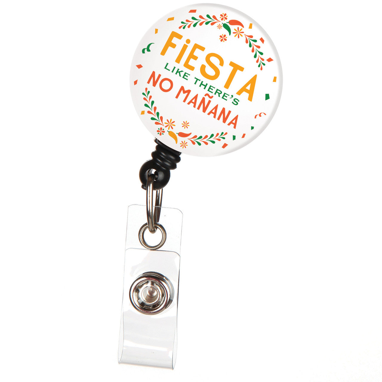 Fiesta Like There's No Manana Retractable Badge Reel