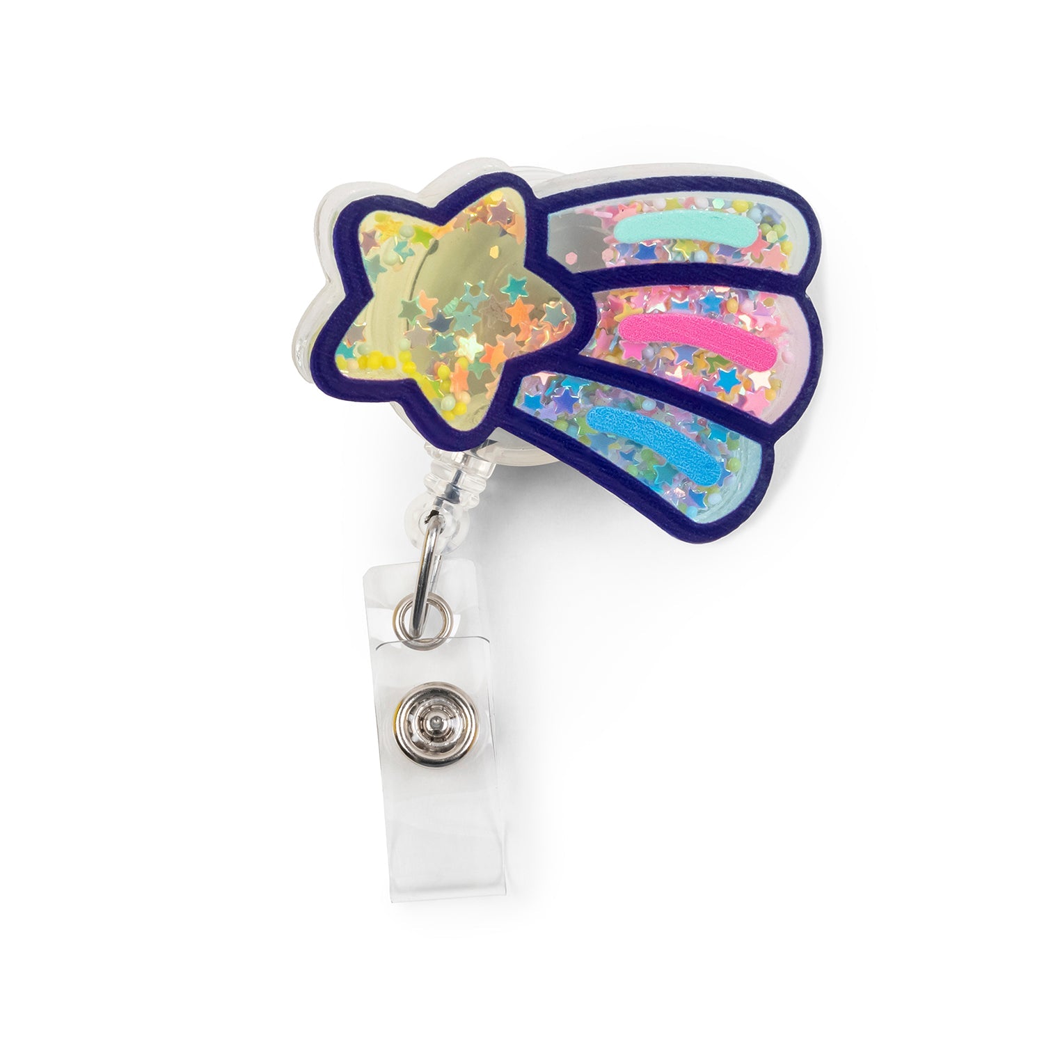 Shooting Star Shaker Badge Reel