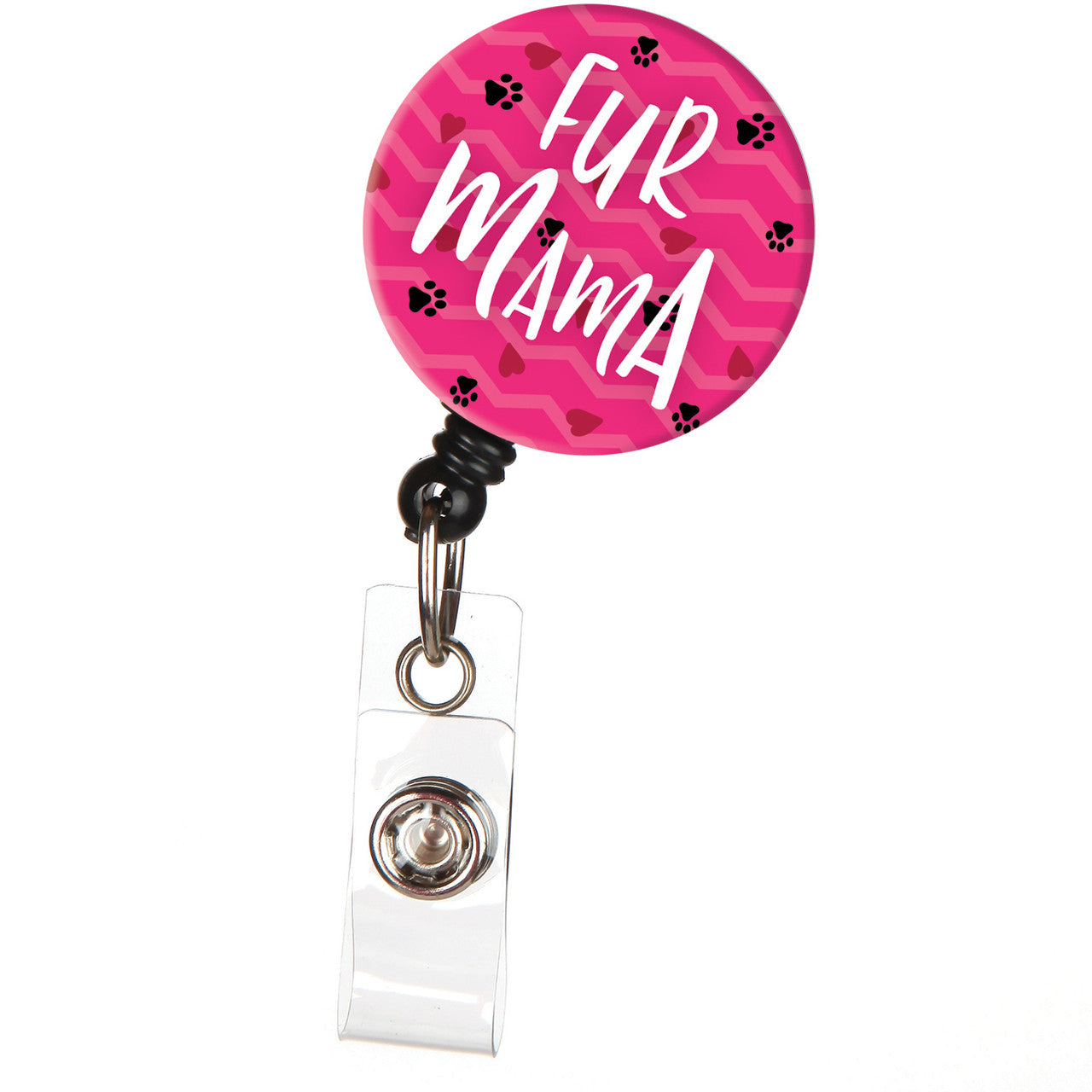 Fur Mama Retractable Badge Reel