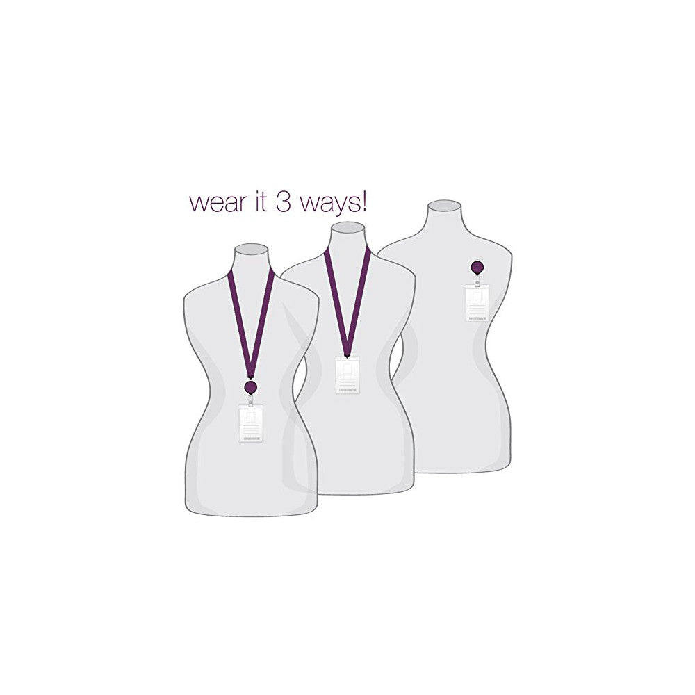 Blue Bandanna Print Ribbon Lanyard