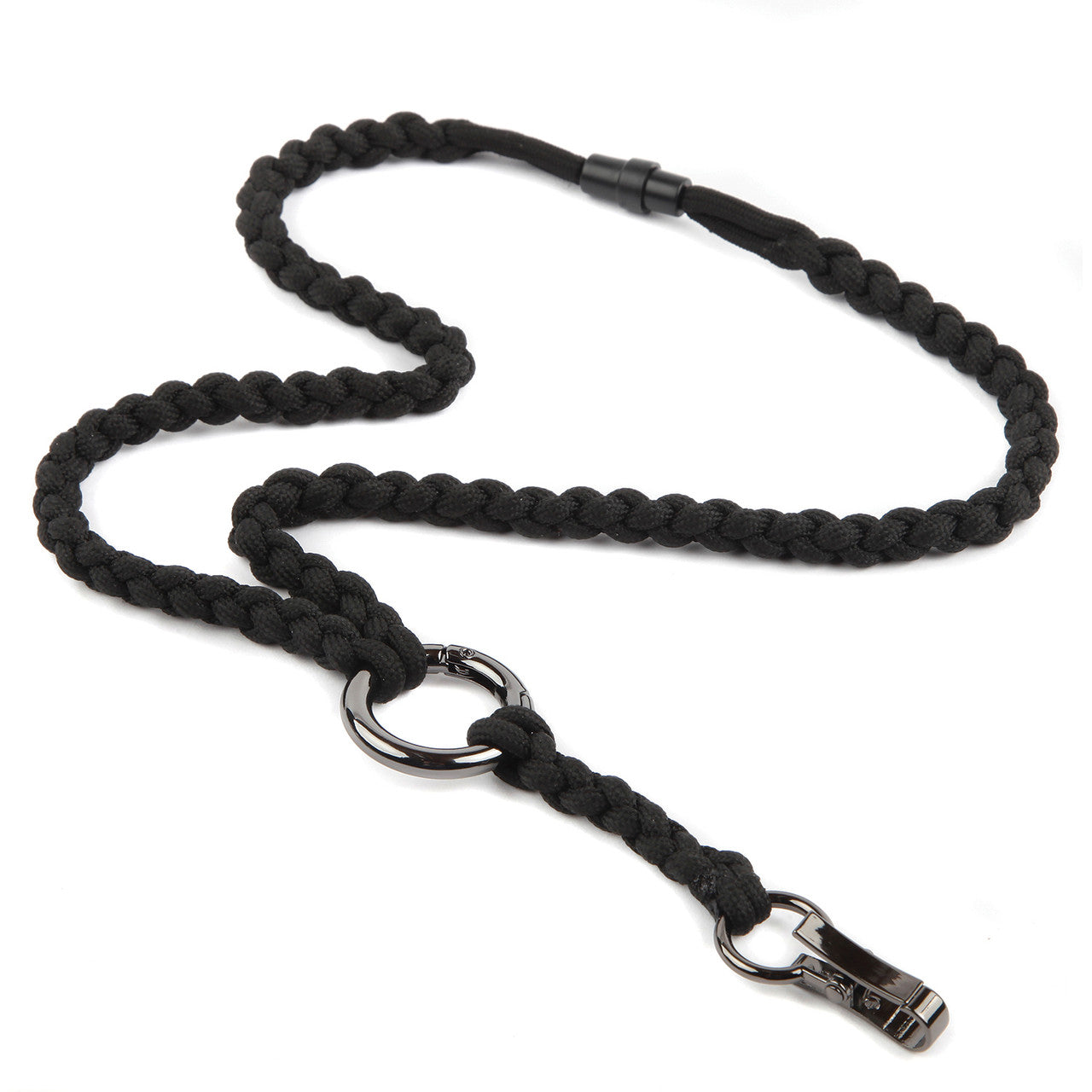 Black Braided Survivor Cord